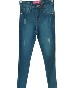 Cala jeans escuro femenina
